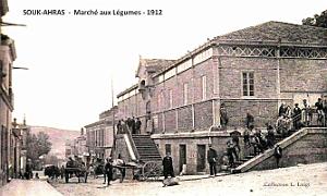 2103- Souk-Ahras - Marche aux Legumes - 1912